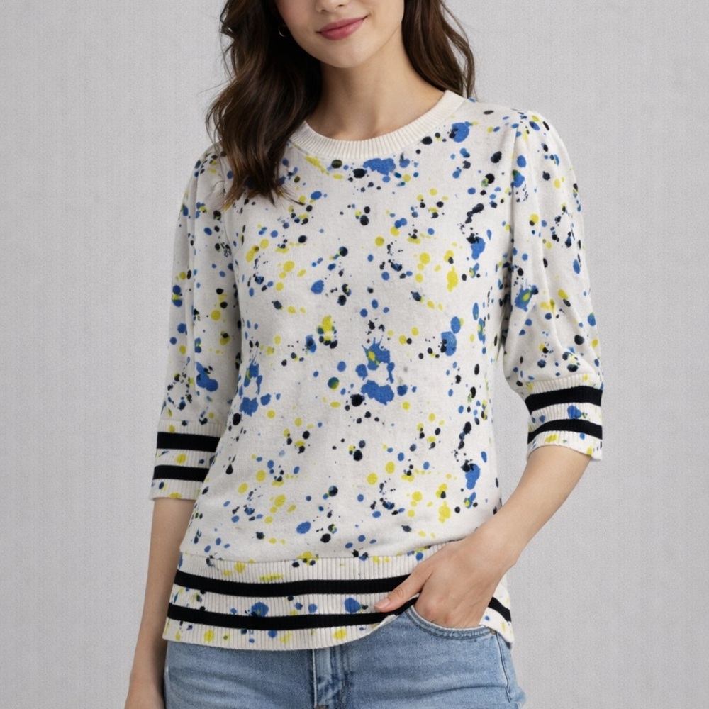 Central Park West short sleeve top